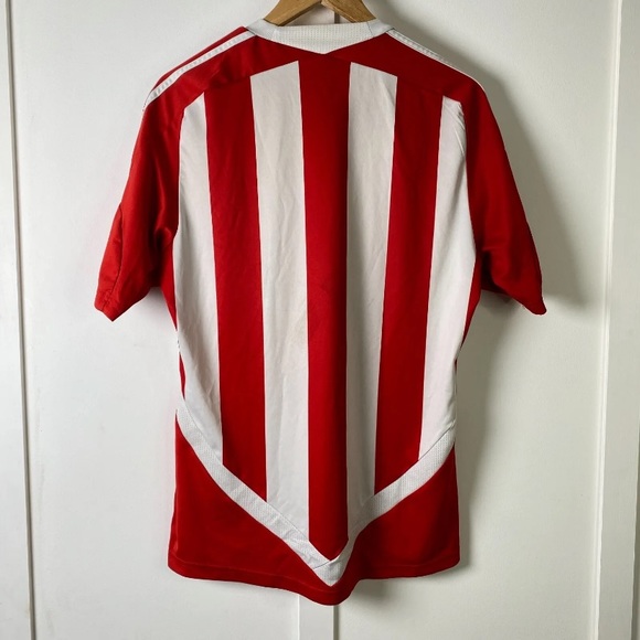 Adidas Stoke City Football Home 2011 Red White Size Medium - Picture 6 of 8